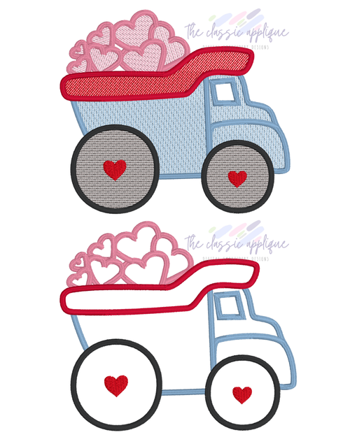 Valentine's Day Dump Truck 2