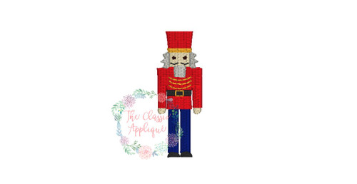 Nutcracker mini fill embroidery Nutcracker mini fill embroidery