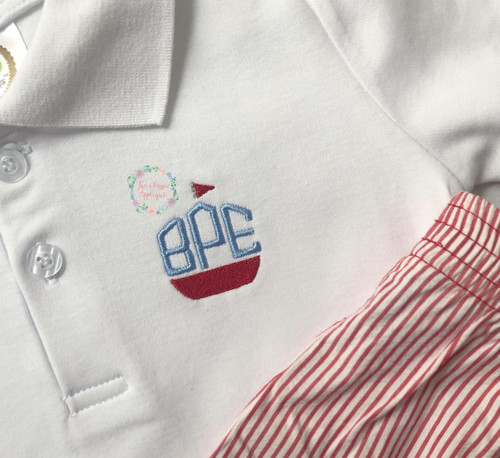 Sail Away mini monogram font Sail Away mini monogram font