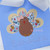 Turkey 2 with bow zig zag applique Turkey 2 with bow zig zag applique