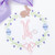 Easter monogram frame Easter monogram frame