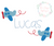 Airplane monogram frame Airplane monogram frame