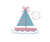 Sailboat 2 mini embroidery