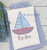 Sailboat 3 bean stitch applique Sailboat 3 bean stitch applique