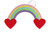 Rainbow with hearts mini fill  Rainbow with hearts mini fill