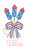 Fireworks trio with bow sketch fill embroidery design Fireworks trio with bow sketch fill embroidery design