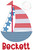 Sailboat with stars sketch fill Sailboat with stars sketch fill