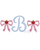 crayon bow mini embroidery