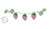 Strawberry with flowers on vine embroidery design Strawberry with flowers on vine embroidery design