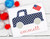 Patriotic truck with American flag blanket stitch applique