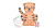 Tiger with separate, optional baseball and football blanket stitch applique Tiger with separate, optional baseball and football blanket stitch applique
