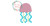 Jellyfish mini fill stitch embroidery Jellyfish mini fill stitch embroidery