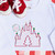 Christmas castle zig zag applique Christmas castle zig zag applique