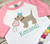 Puppy dog with heart and bow zig zag applique Puppy dog with heart and bow zig zag applique
