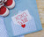 Envelope with letter zig zag applique Envelope with letter zig zag applique
