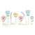 Wildflowers sketch fill embroidery design Wildflowers sketch fill embroidery design