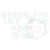 Bliss applique monogram font Bliss applique monogram font
