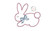 Bunny with bow zig zag applique Bunny with bow zig zag applique