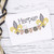 Fleur de Lis holding footballs and pom poms