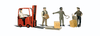 Workers w/Forklift  - Scenic Accents(R) -- pkg(4)