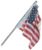 Wall-Mount U.S. Flag - Just Plug(TM) -- Small - 1/2&quot; 1.25cm