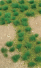 Grassland Mat (Earth Base w/Grassy Tufts) - 5 x 7&quot;  12.7 x 17.8cm Sheet -- Green