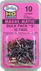 #10 Bulk Pack No.5(R) Knuckle Couplers -- No Draft Gear Boxes  10 Pair