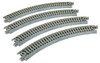 Curved Roadbed Track Section - Unitrack -- 45-Degree, 8-1/2&quot;  216mm Diameter