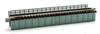 Deck Girder Bridge -- 4-31/32&quot; 124mm Long (gray)