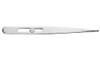 Stainless Steel Tweezers -- 4-3/4&quot; Slide Lock Pointed, Carded