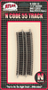 Code 55 Track w/Nickel-Silver Rail & Brown Ties -- 17-1/2&quot; Radius Half Curve pkg(6)