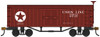 34' Old-Time Wood Boxcar - Ready to Run - Silver Series(R) -- Union Line (Boxcar Red, Star Logo)