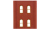 Modular Building System(TM) -- Two-Story Wall Sections w/4 Arched Windows - Kit