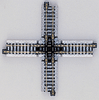 Track Crossing -- 90-Degree, 4-7/8  124mm