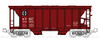ACF 2-Bay Covered Hopper 8-Pack - Ready to Run -- 2 Each: Santa Fe; Chicago, Burlington & Quincy; Union Pacific; Chesapeake &
