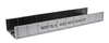 Decorated Plate Girder Bridge w/Code 100 Track -- Norfolk & Western (silver)