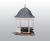 Gazebo - Scenic Details(R) -- Kit - 1-1/2 x 2-1/4&quot;  3.8 x 5.7cm
