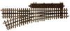 21st Century Track System(TM) Nickel Silver Rail w/Brown Ties - 3-Rail -- O72 Left Hand Remote Custom Supreme Switch