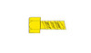 Hob-Bits(R) 00-90 Hex Head Screws - Brass, pkg(5) -- 1/2&quot; Long