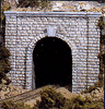 Single-Track Tunnel Portal -- Cut Stone
