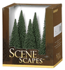 Pine Trees - SceneScapes(TM) -- 5 to 6&quot;  12.7 to 15.2cm pkg(6)