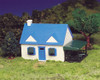 Plasticville Classic Kit - Cape Cod House -- 1-7/8 x 3&quot;  4.8 x 7.5cm