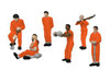 Prison Work Crew - orange