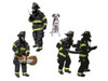 O RTR Firefighter Figures and Dog
