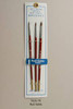 3pc #1 #3 #5 Red Sable Brush Set