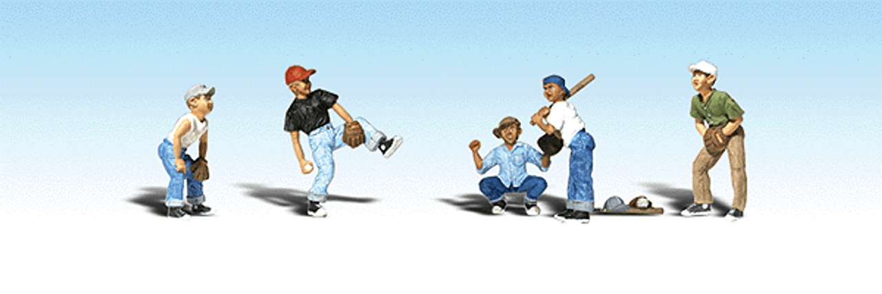 Baseball Players - Scenic Accents(R) -- pkg(5)