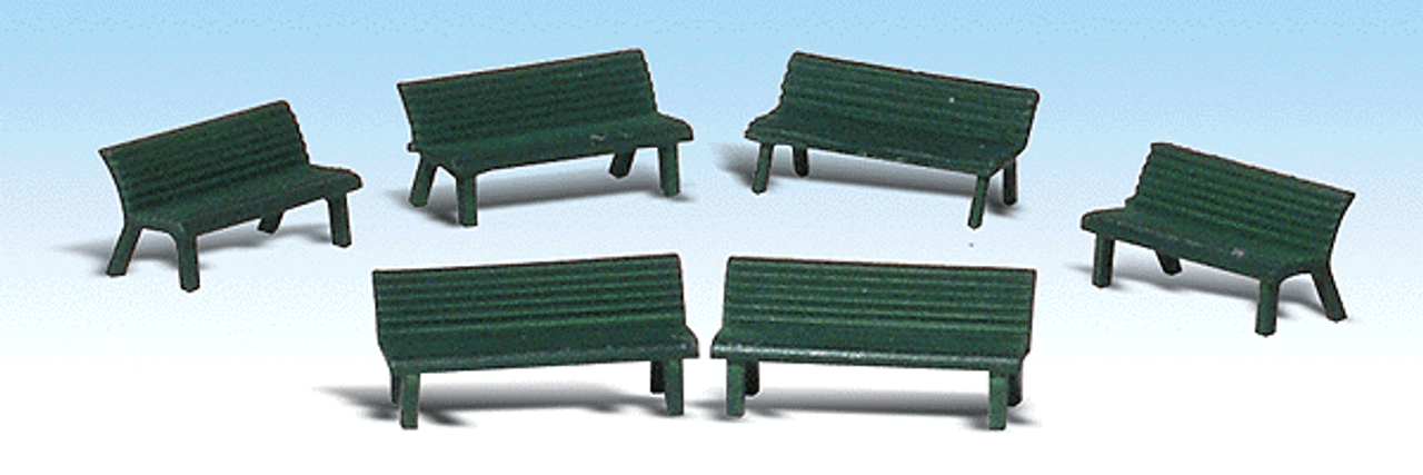 Park Benches - Scenic Accents(R) -- pkg(6)