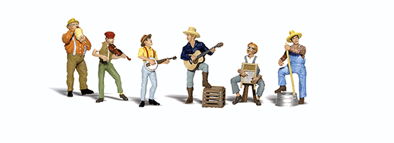 Scenic Accents(R) Figures -- Jug Band