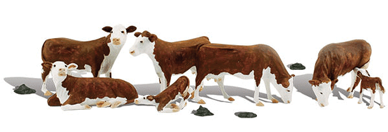 Hereford Cows - Scenic Accents(R) -- pkg(7)