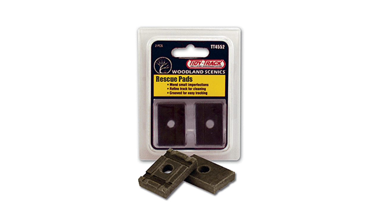 Tidy Track(TM) Maintenance Product -- Rescue Pads(TM) Heavy Cleaning Pad Replacement pkg(2)
